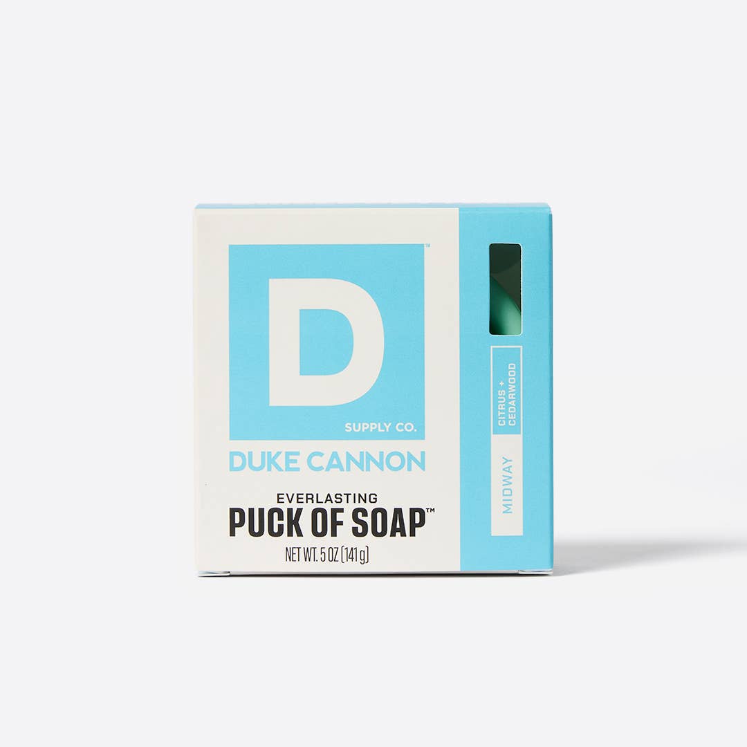 Duke Cannon Everlasting Puck of Soap - Midway 5oz
