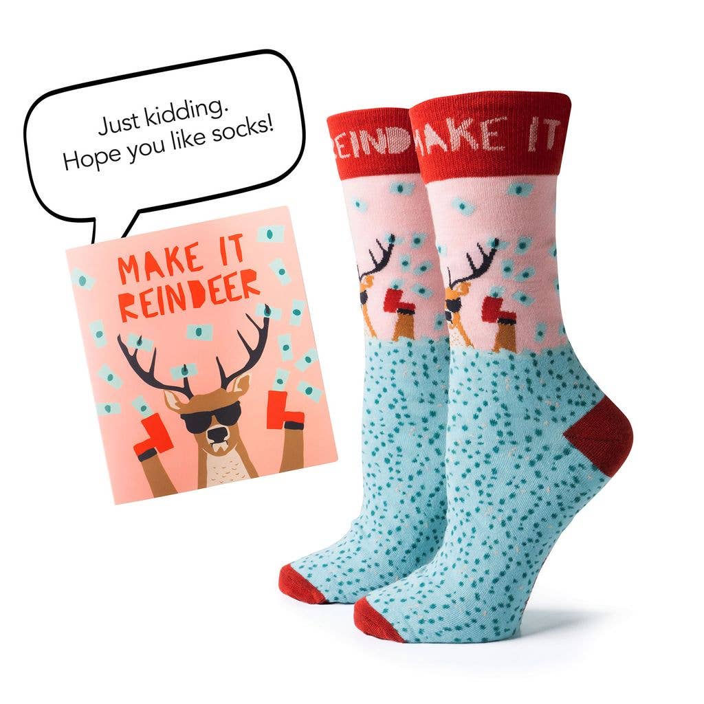 Two Left Feet Holiday Giftable Sock Cards