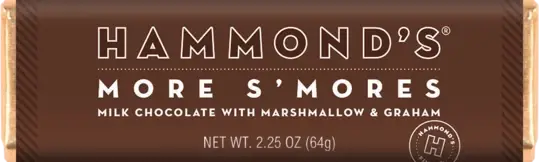 Hammond’s More S'mores Milk Chocolate Candy Bar
