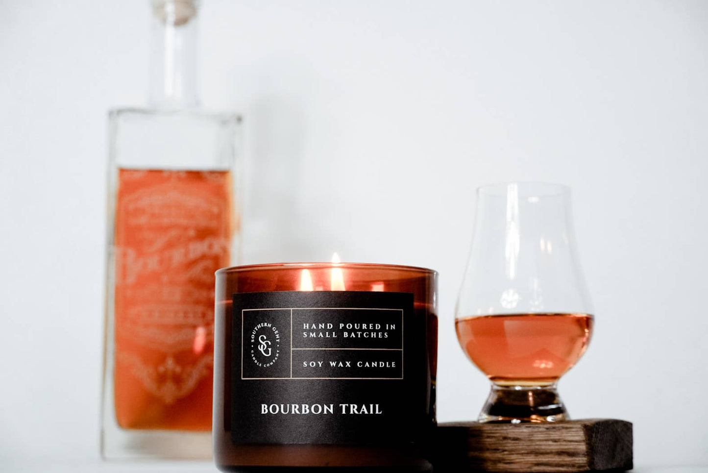 "Bourbon Trail" Soy/Coconut Wax Candle