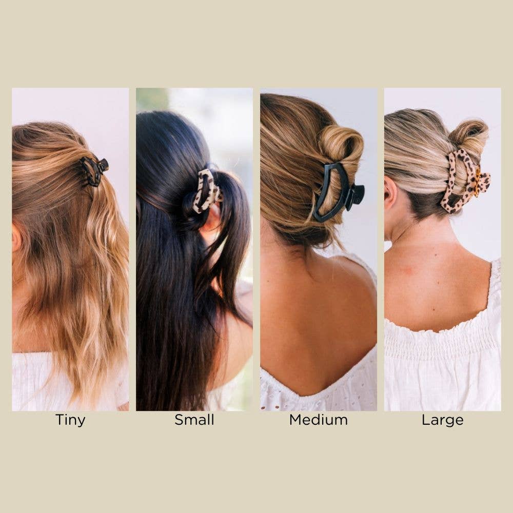 Open Hair Clip | Tiny | Tropical Punch