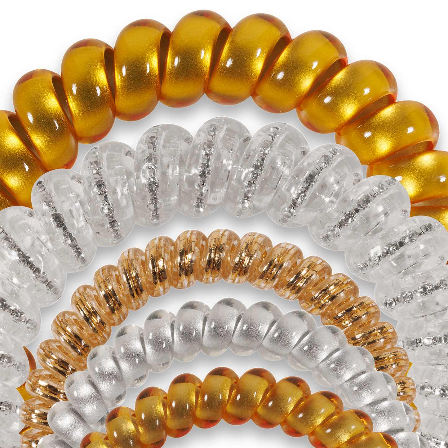 Teleties Spiral Hair Coils | Mix Pack | Let's Get Fizzy