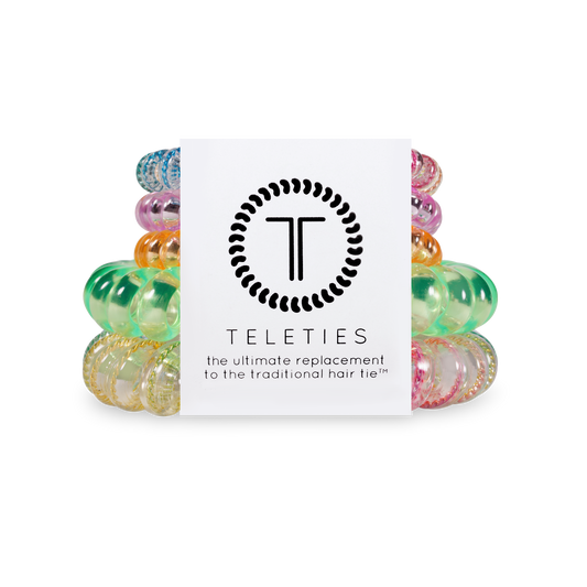 Teleties Spiral Hair Coil | Mix Pack | Technicolor Dreams
