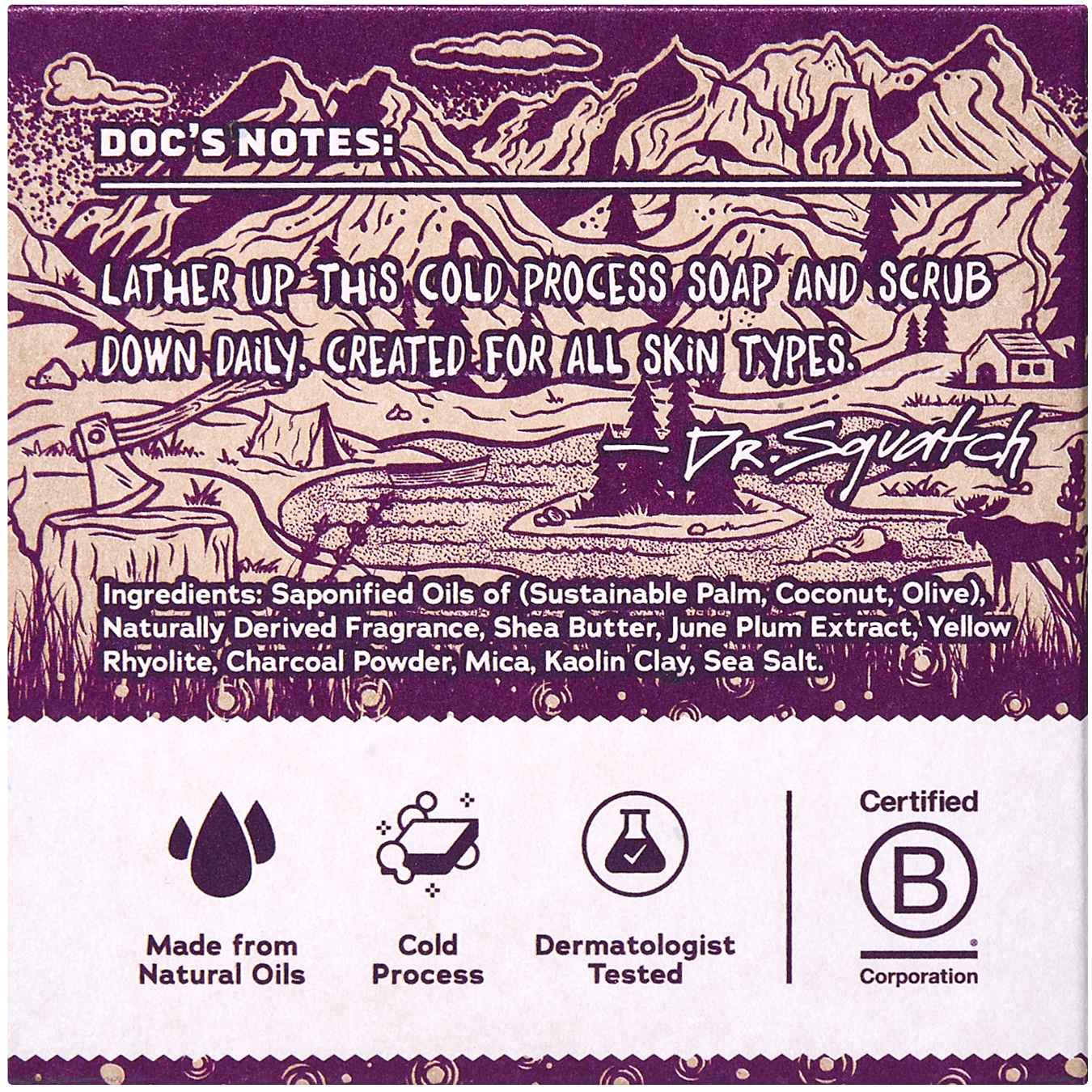 Dr. Squatch Nightfall Nectar Soap