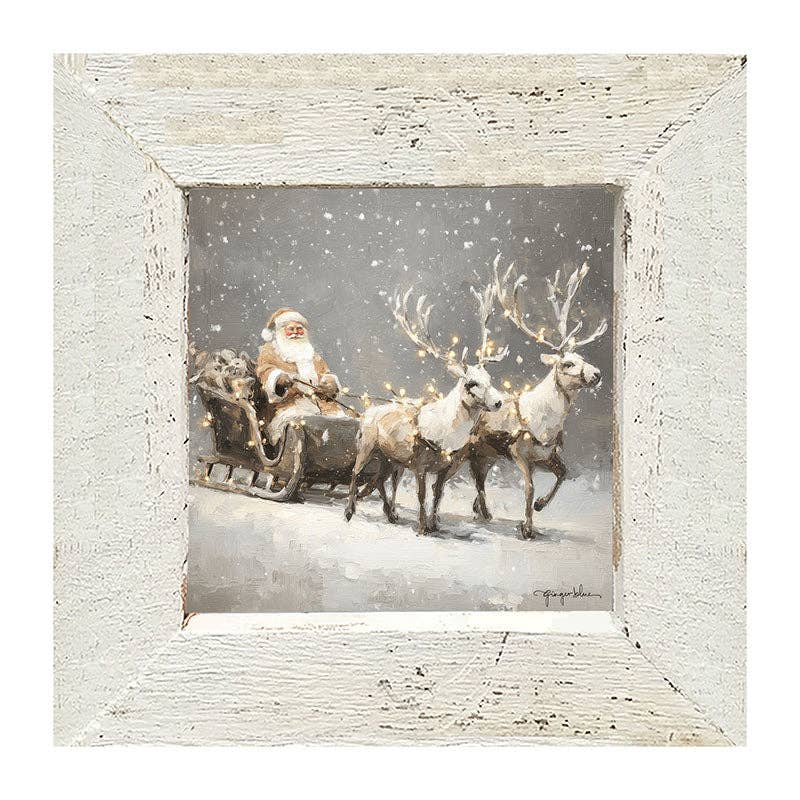 Christmas Lights on Sleigh