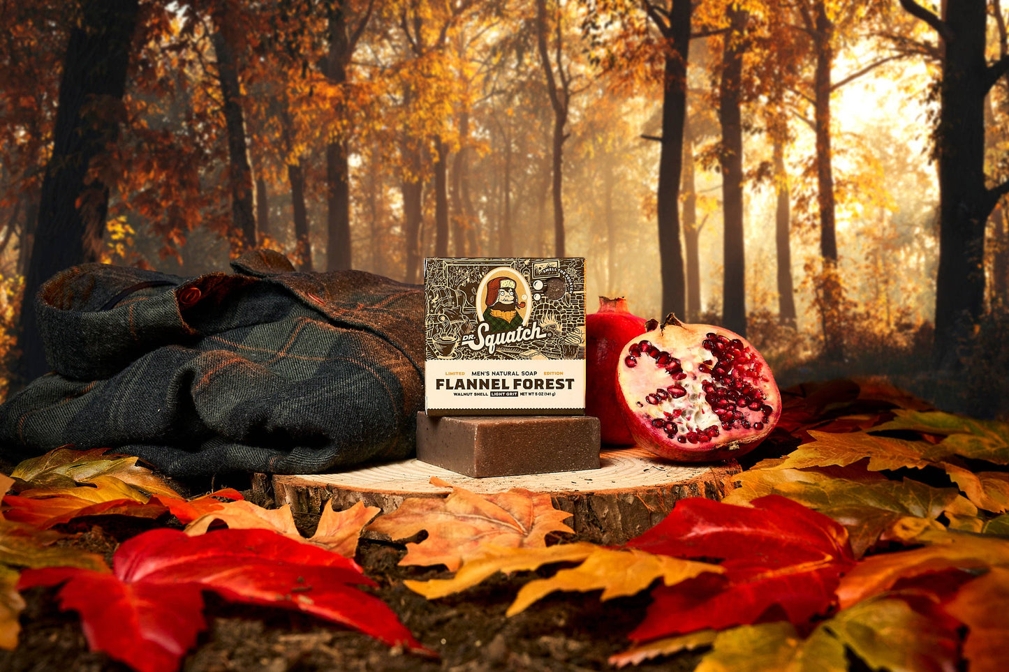 Dr.Squatch Flannel Forest Bar Soap