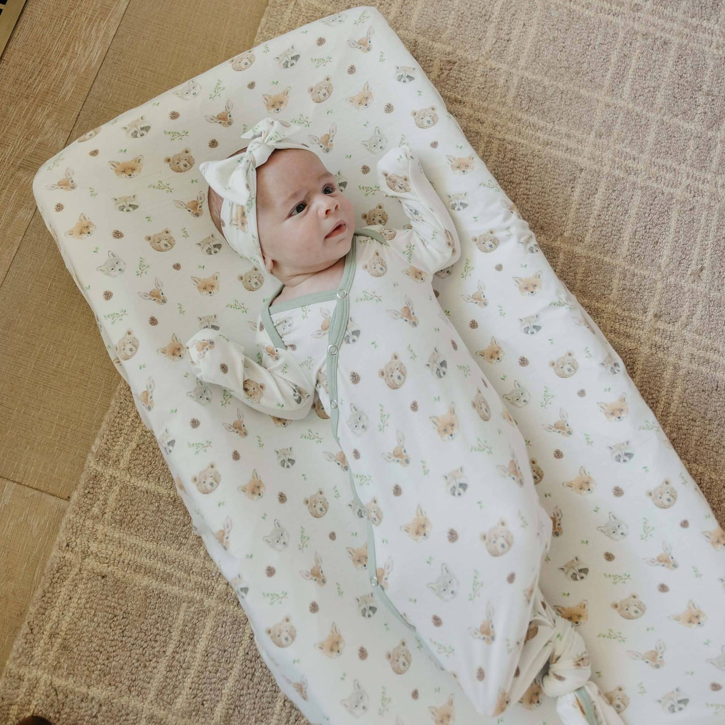 Newborn Knotted Gown - Wilder