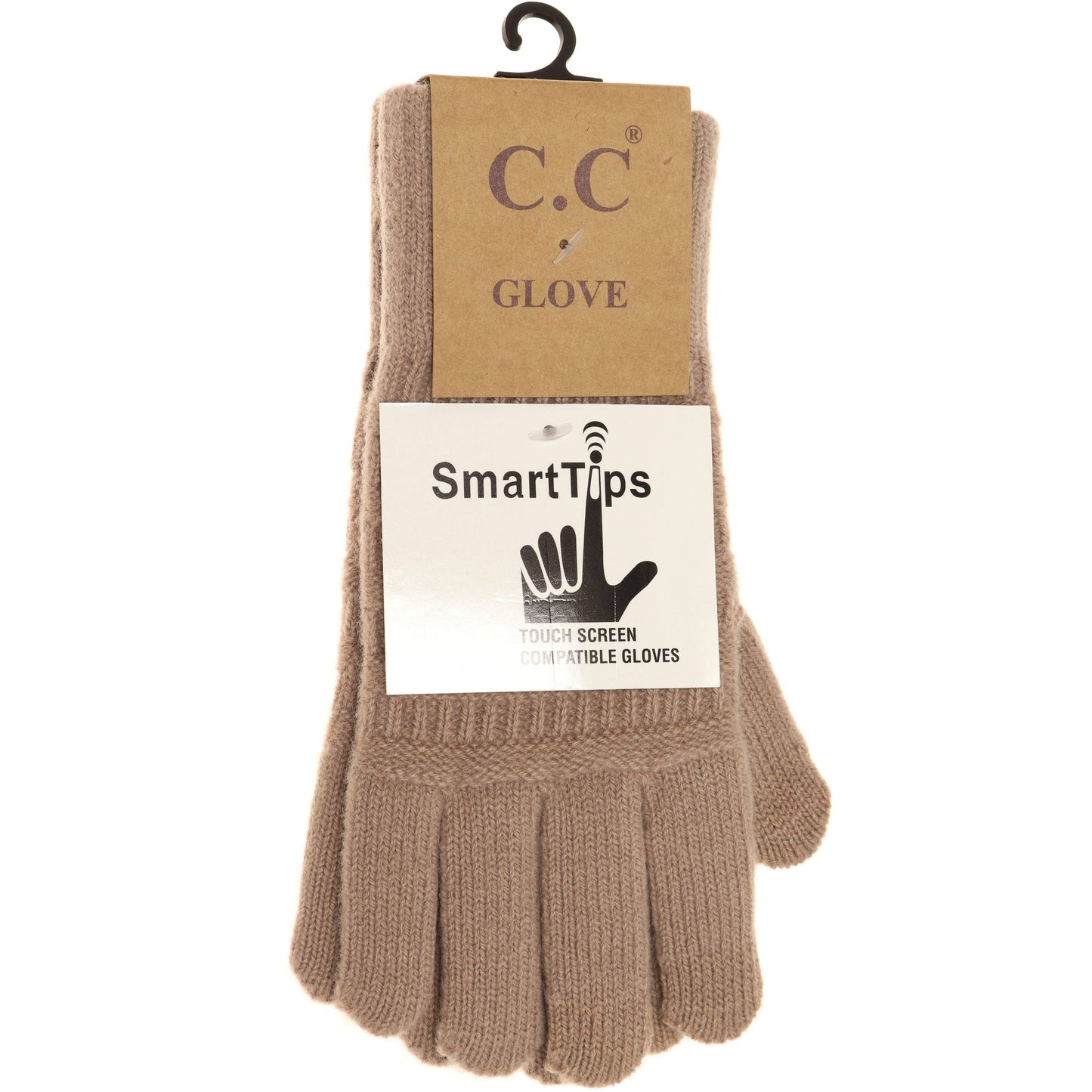 CC Beanie Classic Knit Gloves