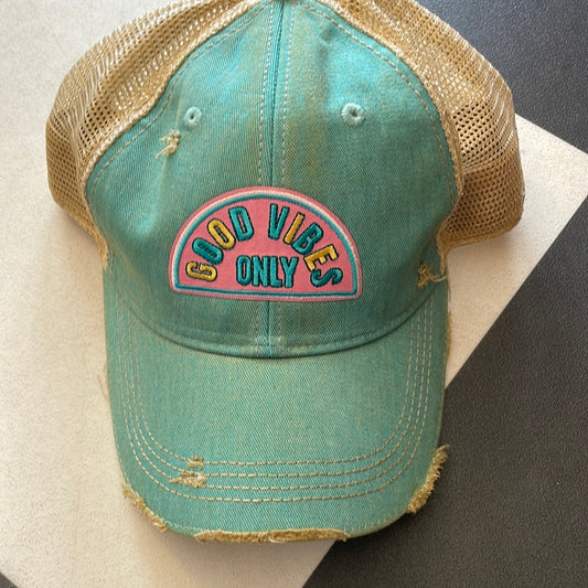 Good Vibes Only hat