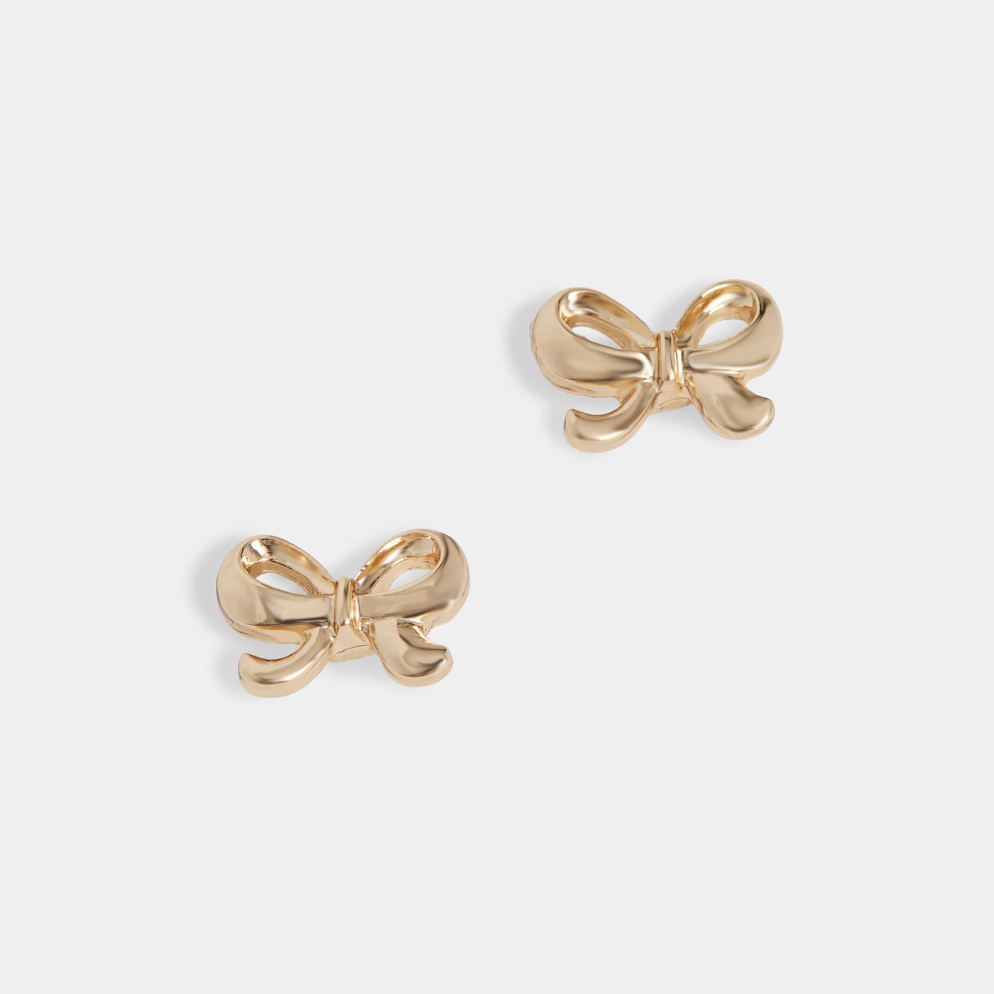 Bow Stud - Gold