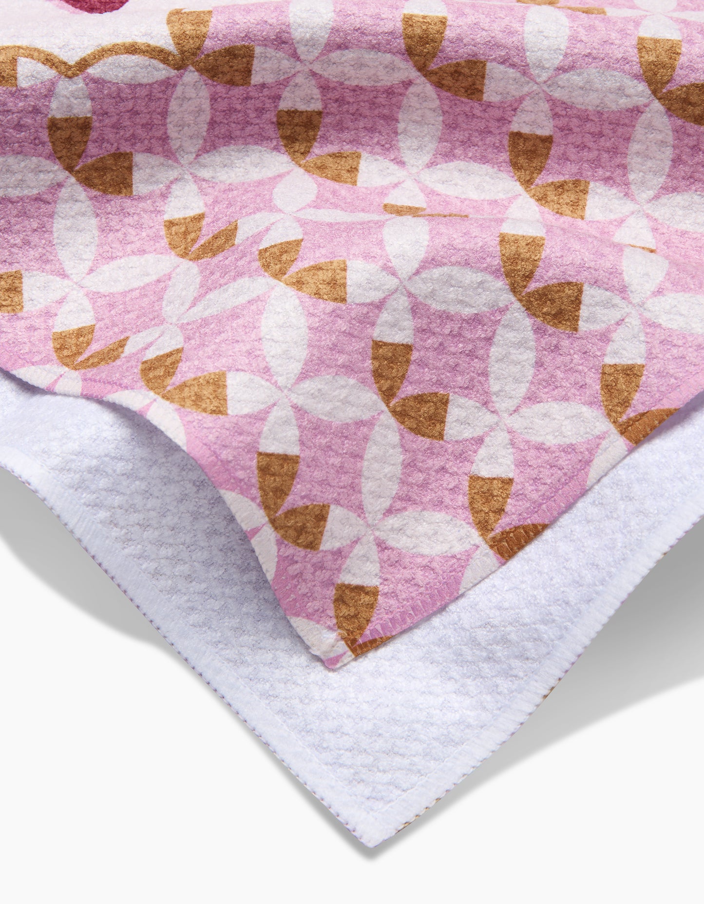 Geometry Monogram Tile Tea Towel
