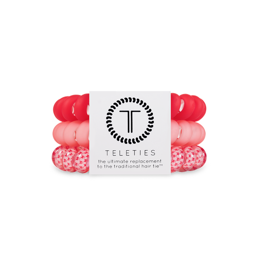 Teleties Spiral Hair Coils | Large | Talk to the Bow Hair Ties