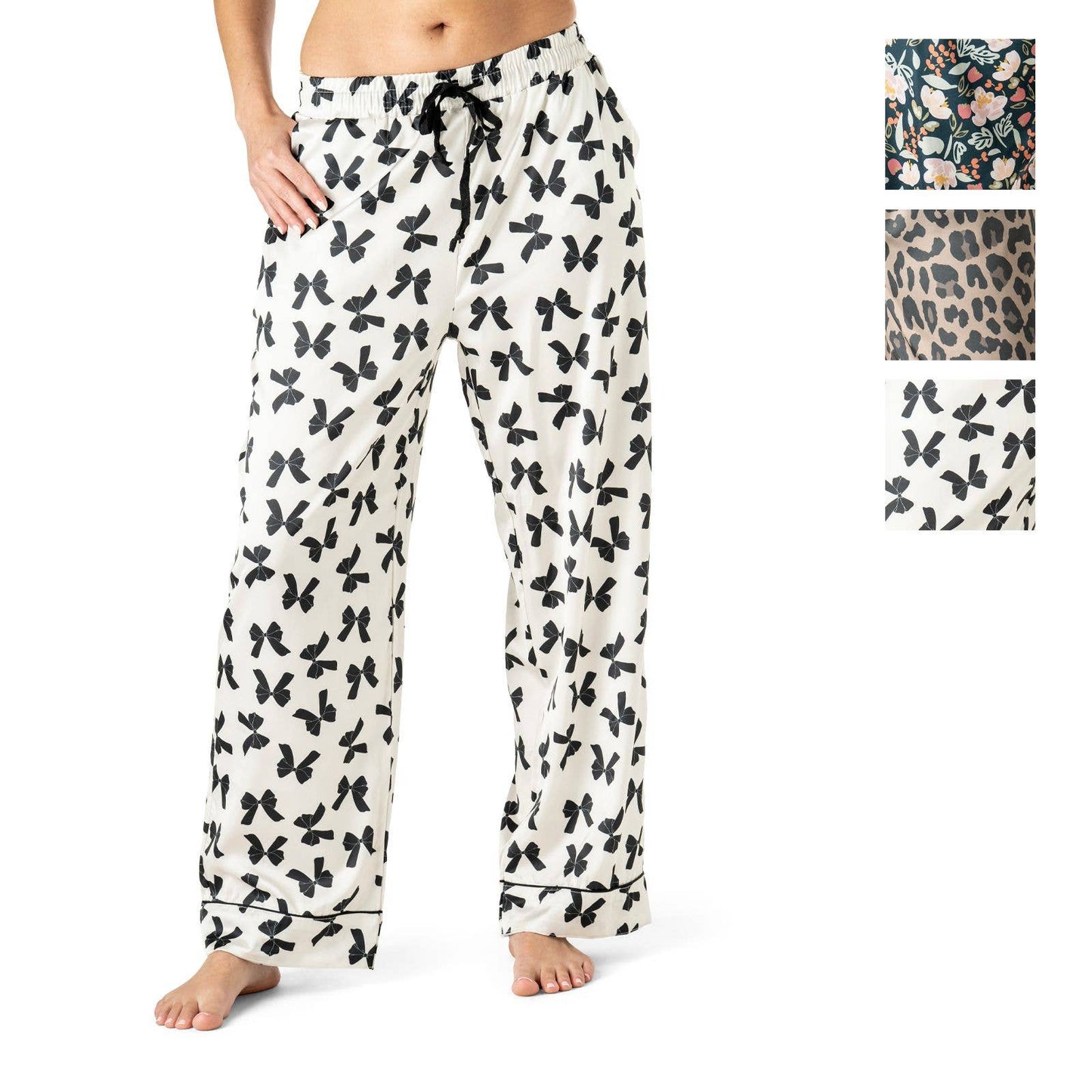 Hello Mello Satin Pajama Pant