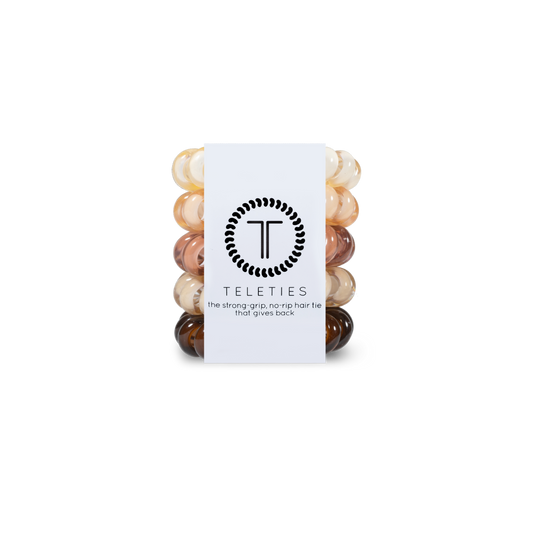 Teleties Spiral Hair Coils | Tiny | For the Love of Nudes Hair Ties