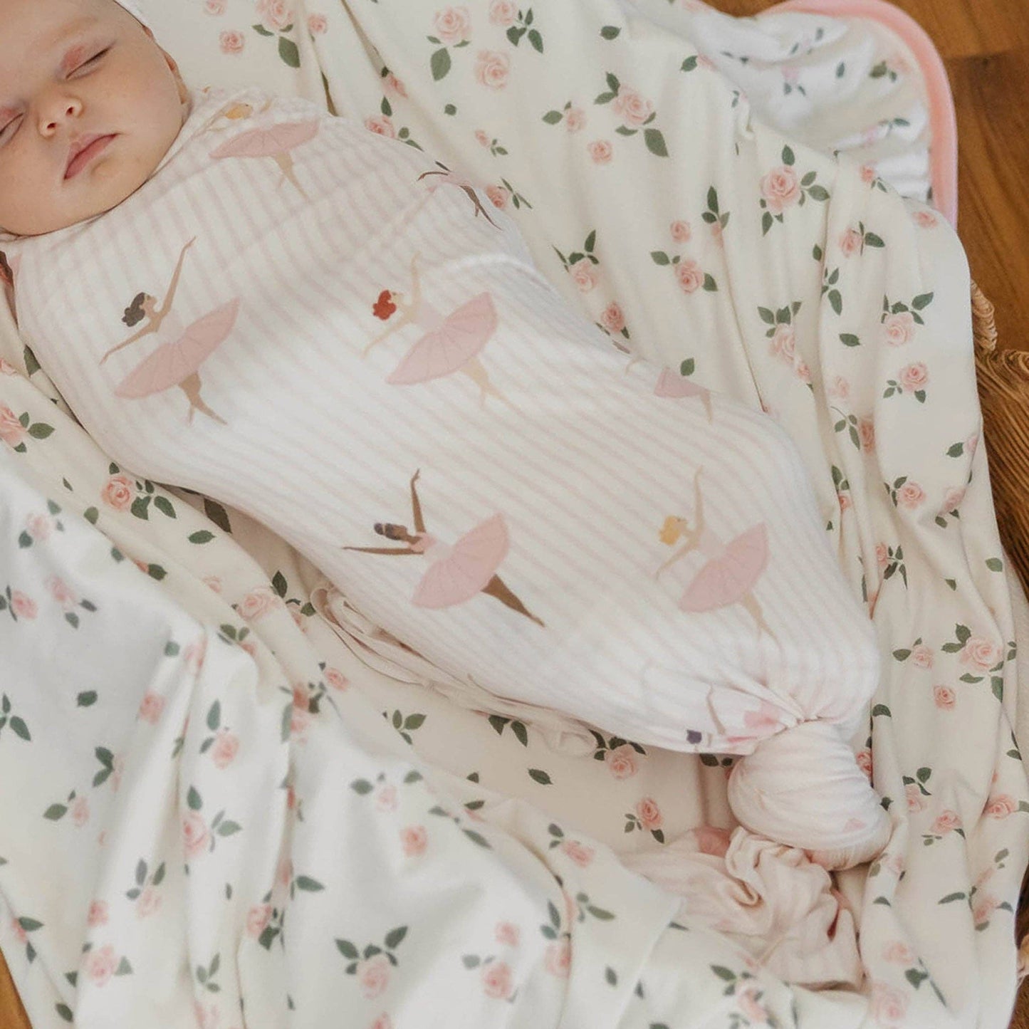 Knit Swaddle Blanket - Katerina