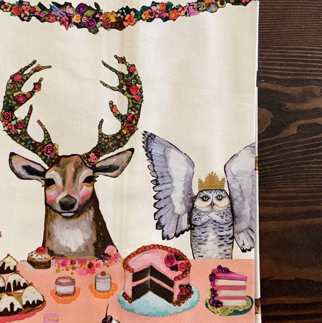 Greenbox Art Current Tea Towel