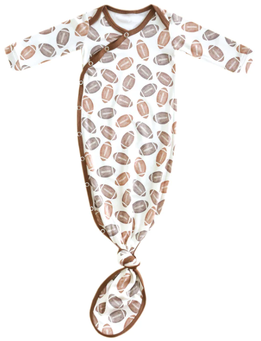 Copper Pearl Knotted Gown