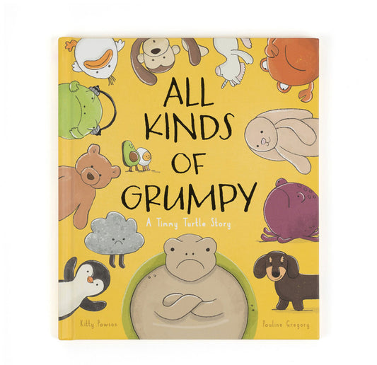 Jellycat All Kinds of Grumpy Book