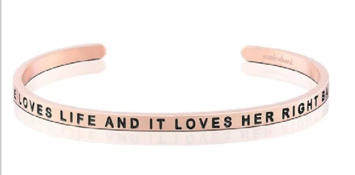 She Loves Life MantraBand