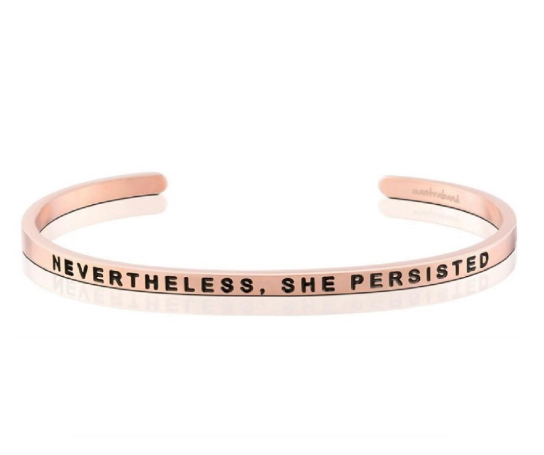 Nevertheless, She Persisted MantraBand