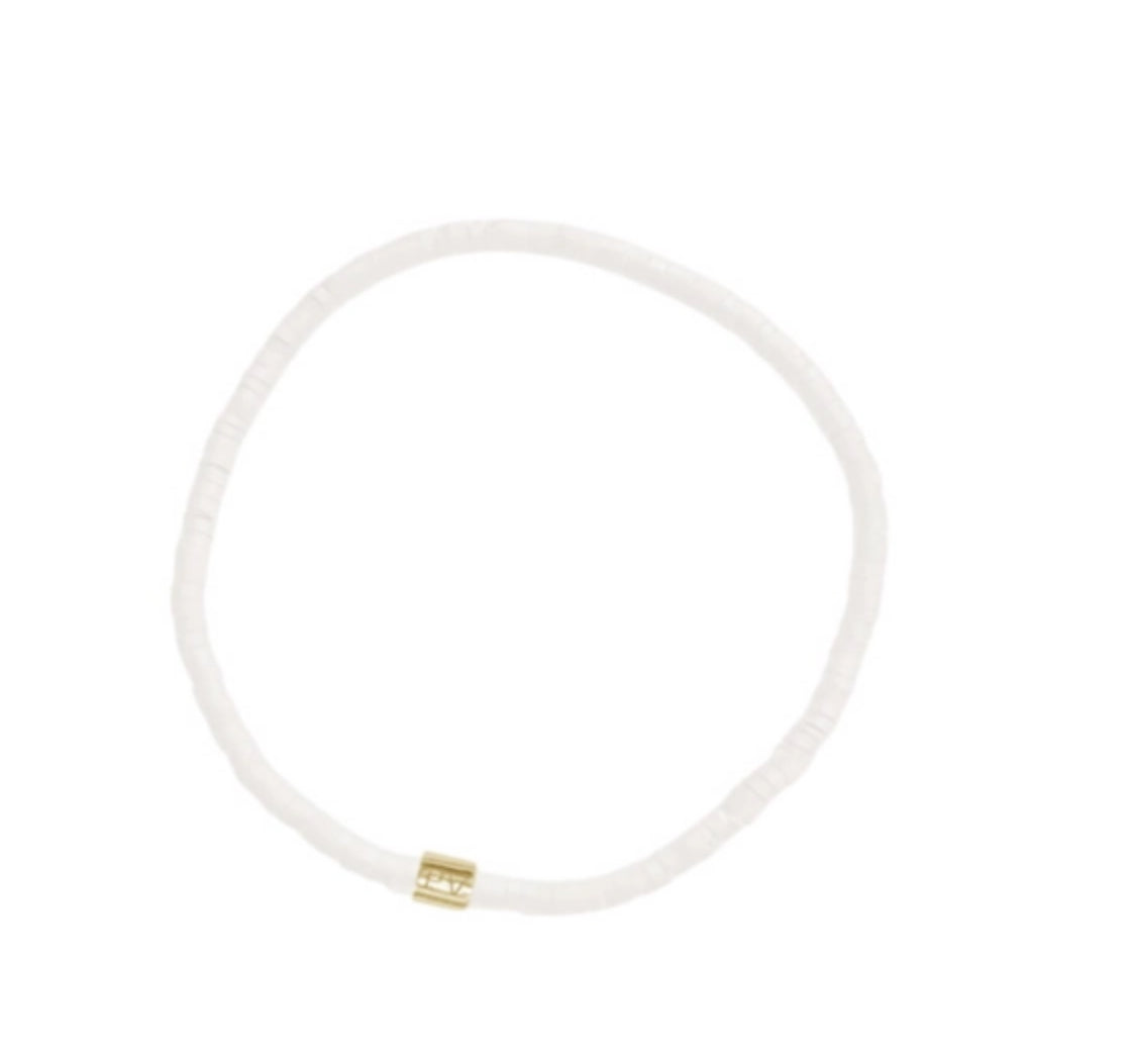 Pura Vida Cabrillo Vinyl Disc Stretch Bracelet