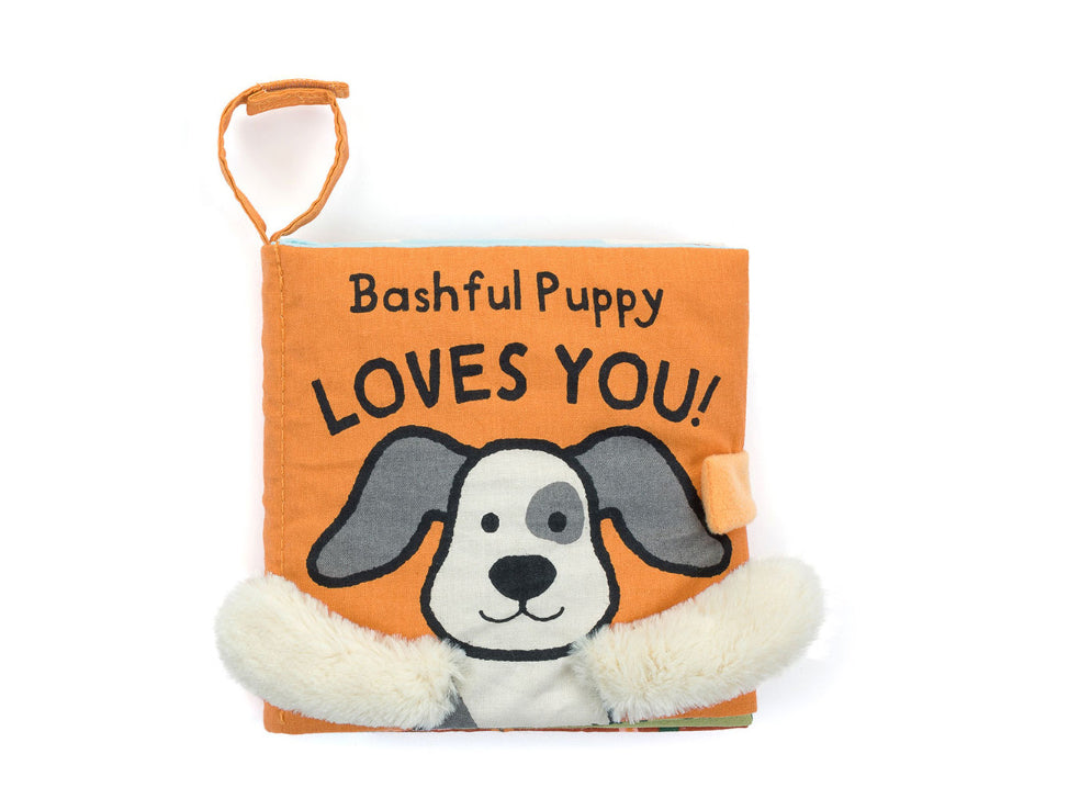 Jellycat Bashful Puppy Loves You Book