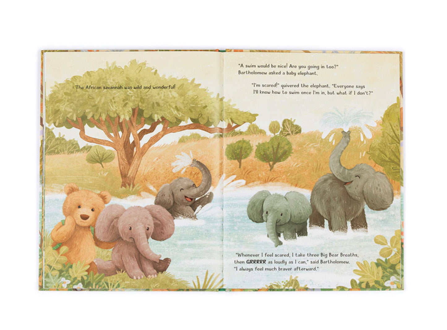 Jellycat It’s A Big World Bartholomew Book