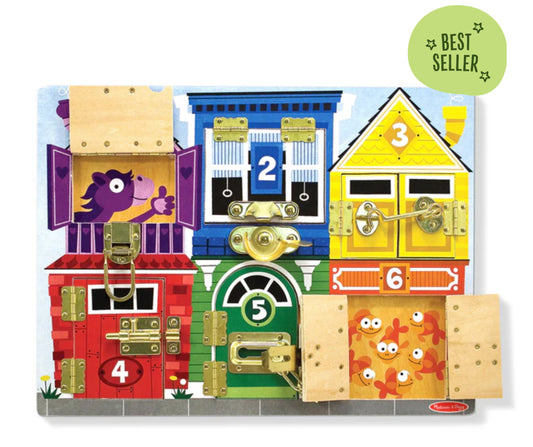 Melissa & Doug Latches Puzzle