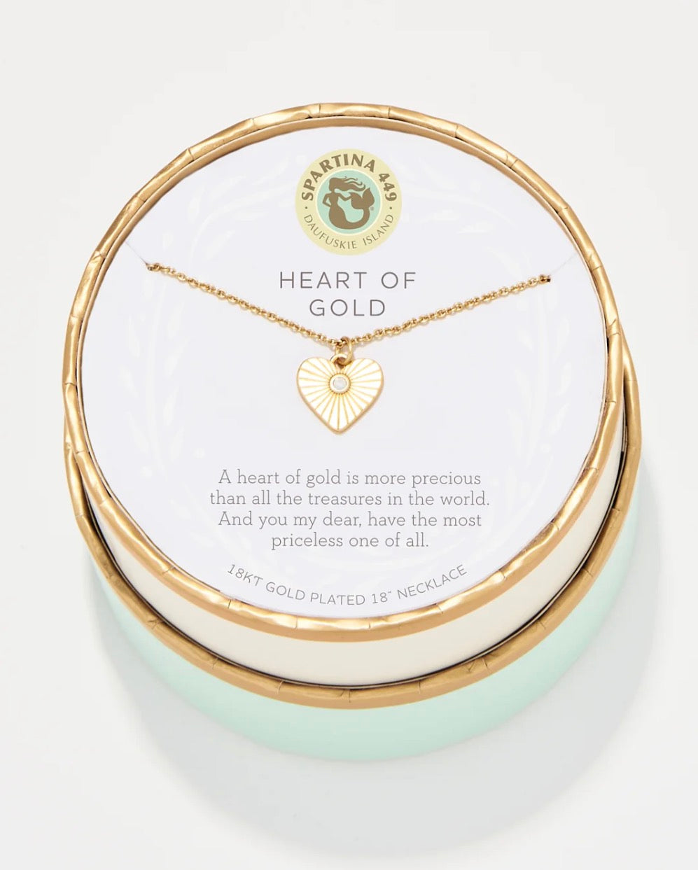 Spartina Necklace Heart of Gold