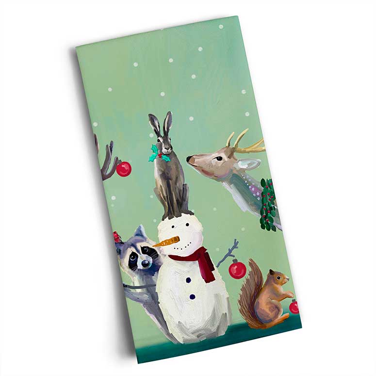 Greenbox Holiday Tea Towel