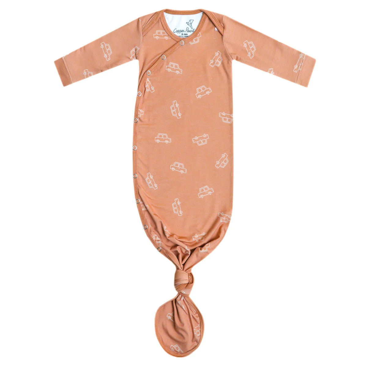 Copper Pearl Knotted Gown