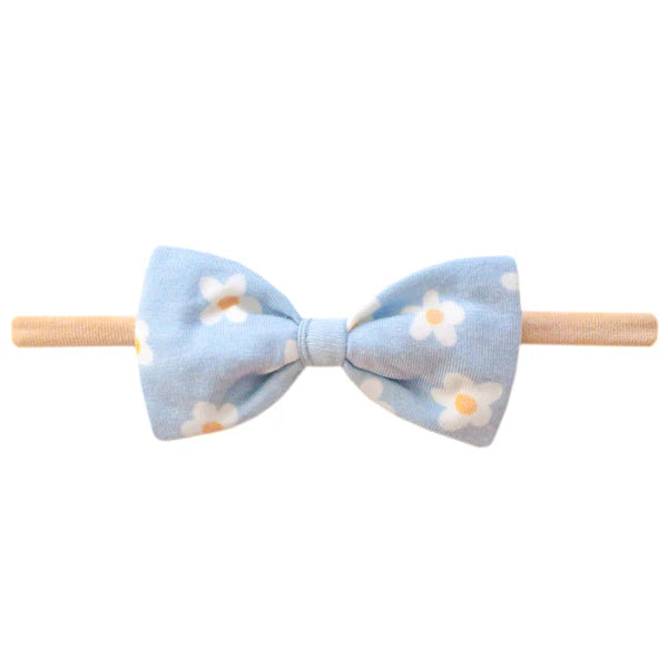 Copper Pearl Bowtie Nylon Bow