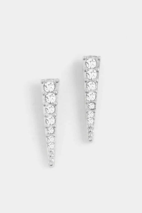 Whispers Jeweled Icicle Stud Earrings