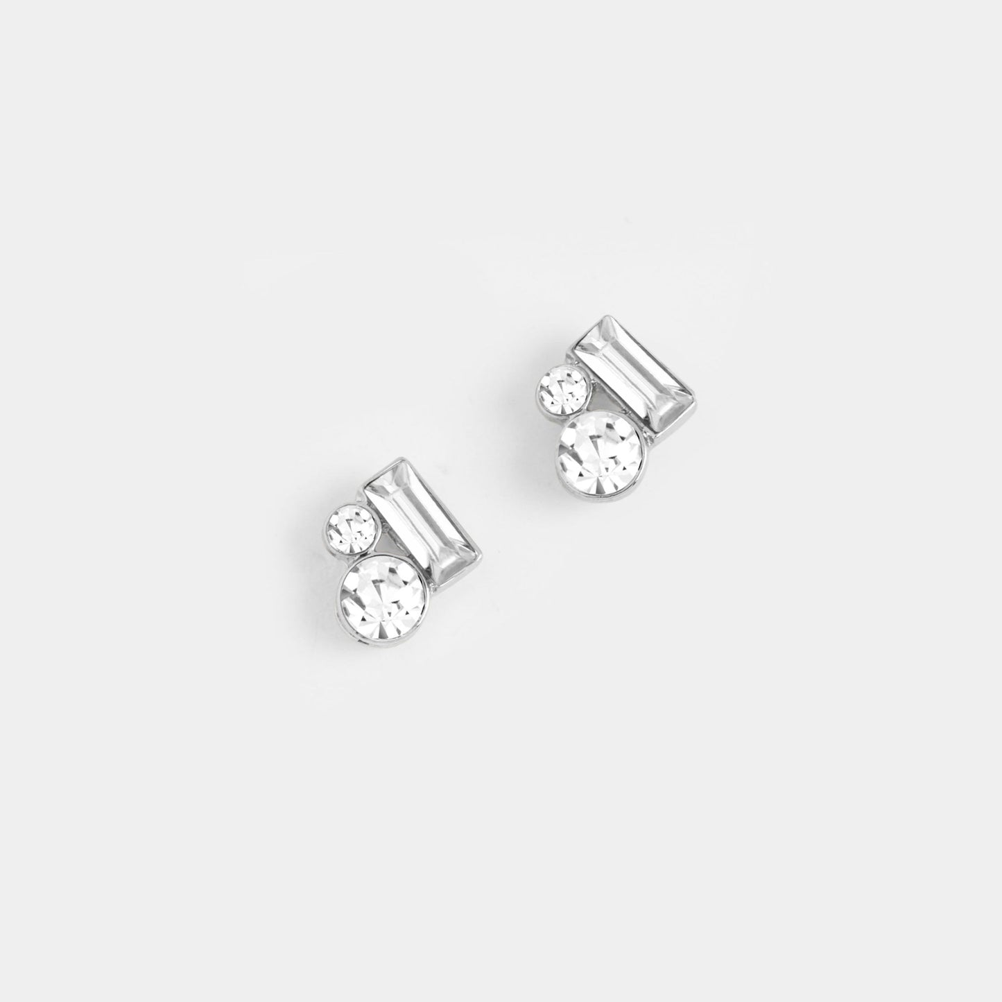 Whispers Bejeweled Cluster Stud Earring