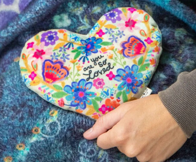 Natural Life Mini Heating Pad Heart