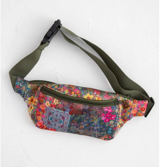 Natural Life Go Anywhere Fanny Pack Patchwork
