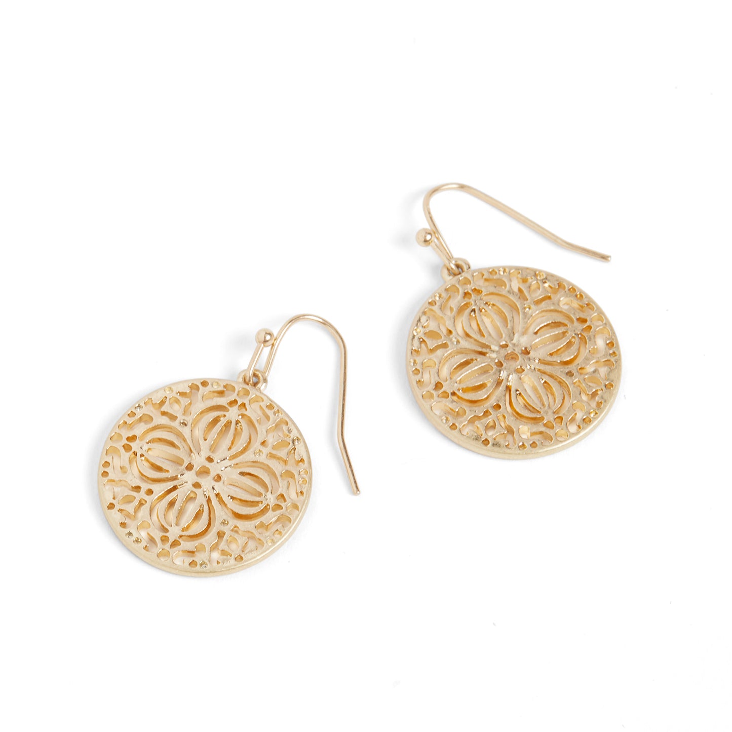 Whispers Floral Filigree Earrings