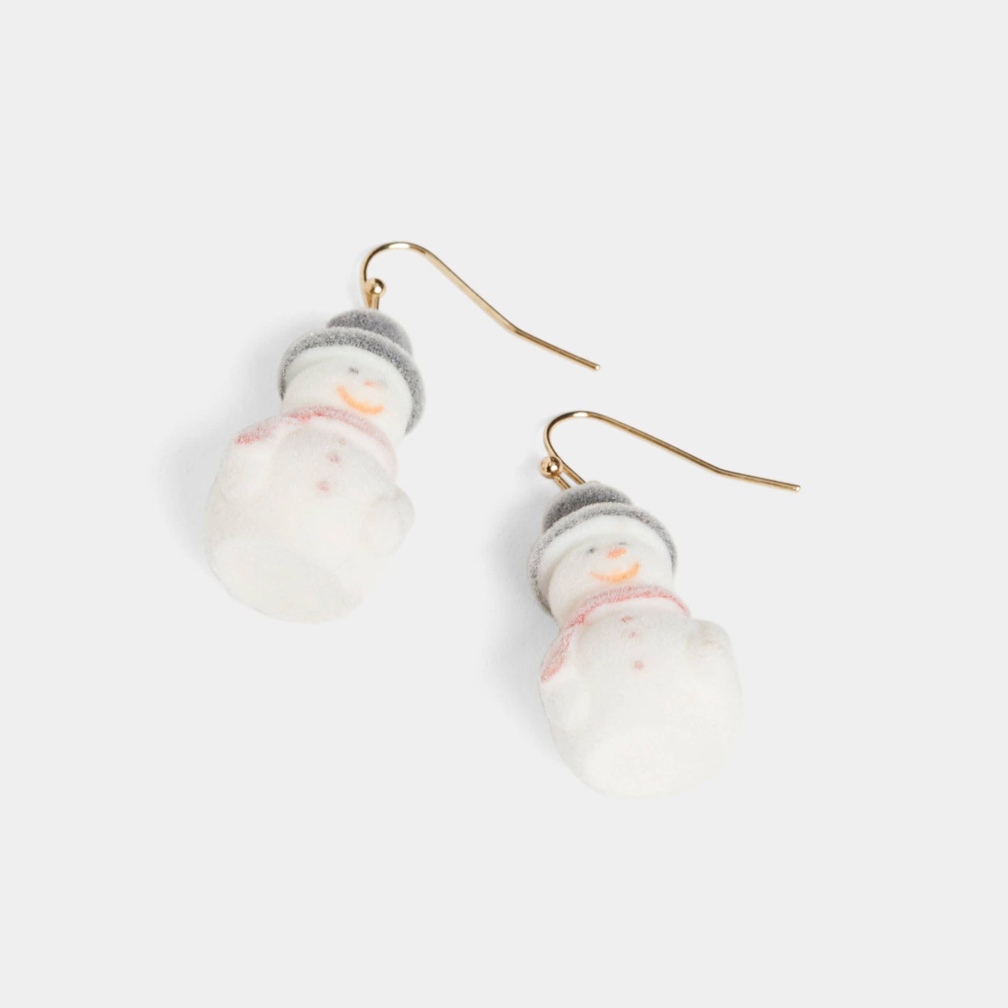 Vintage Frosty Earrings - Christmas