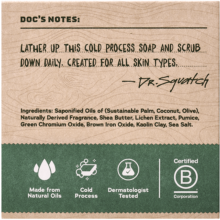 Dr. Squatch Sierra Storm Bar Soap