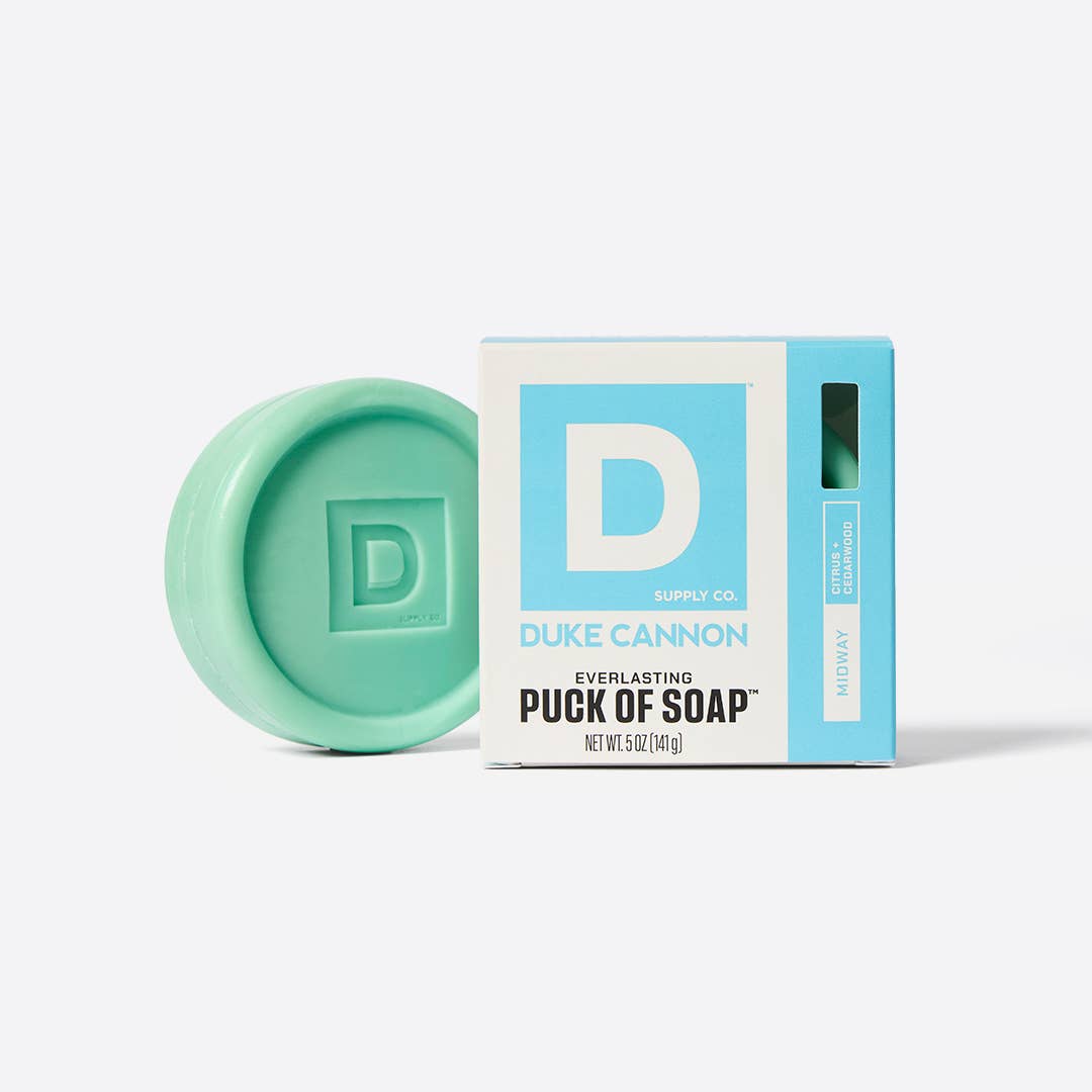 Duke Cannon Everlasting Puck of Soap - Midway 5oz