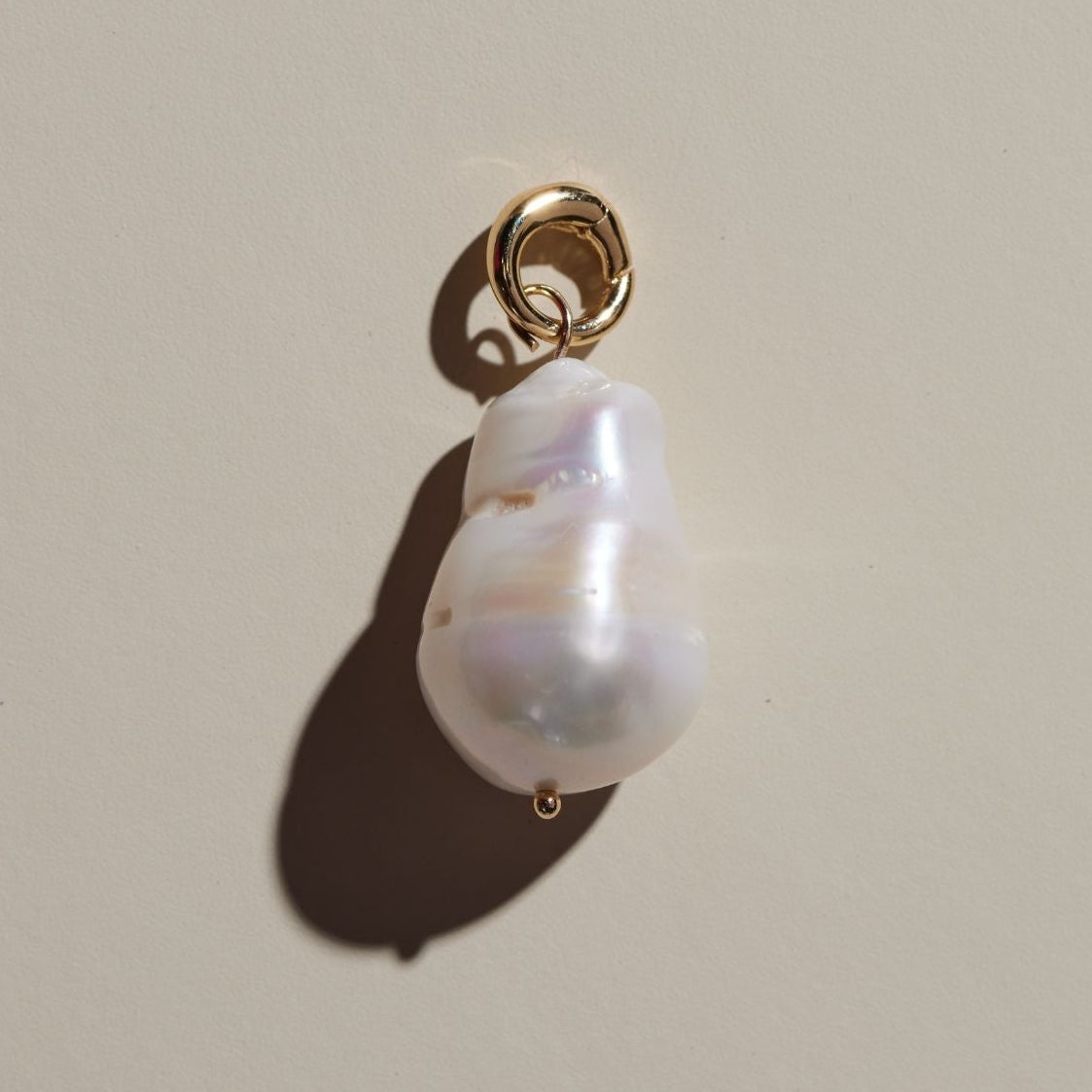 Baroque Oversized Pearl Charm