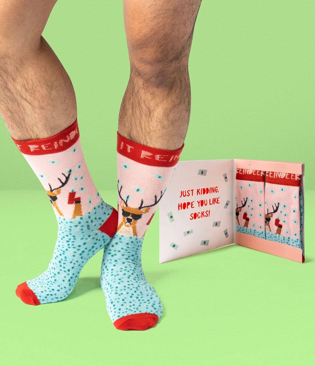 Two Left Feet Holiday Giftable Sock Cards