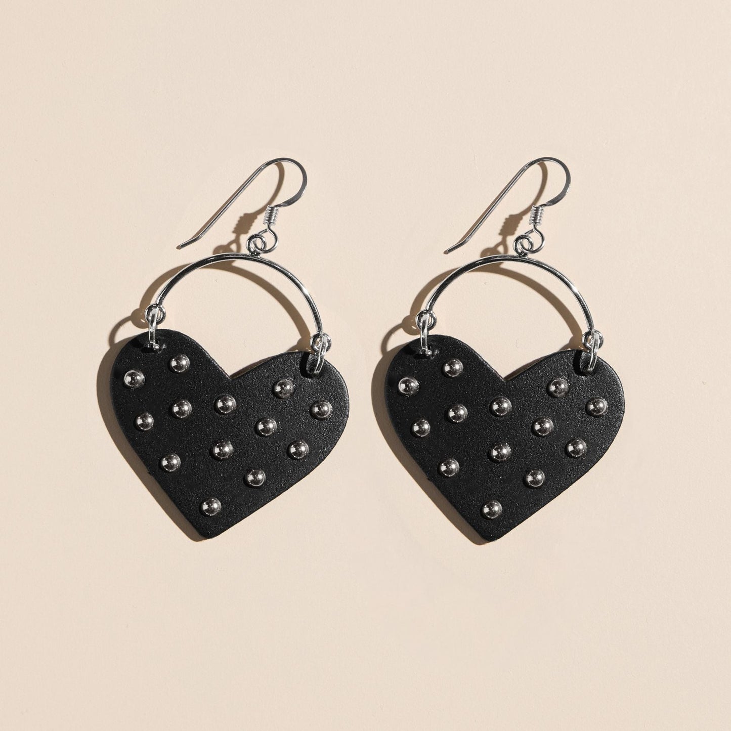 Black Studded Harlow