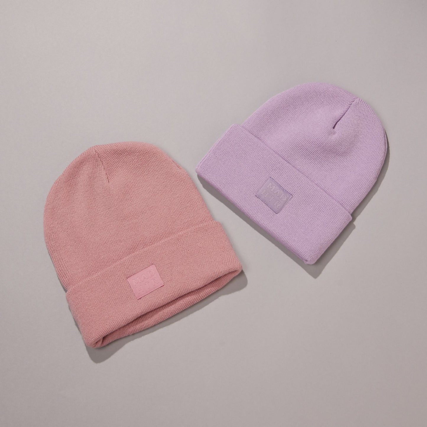 Blush Knit Cuff Beanie
