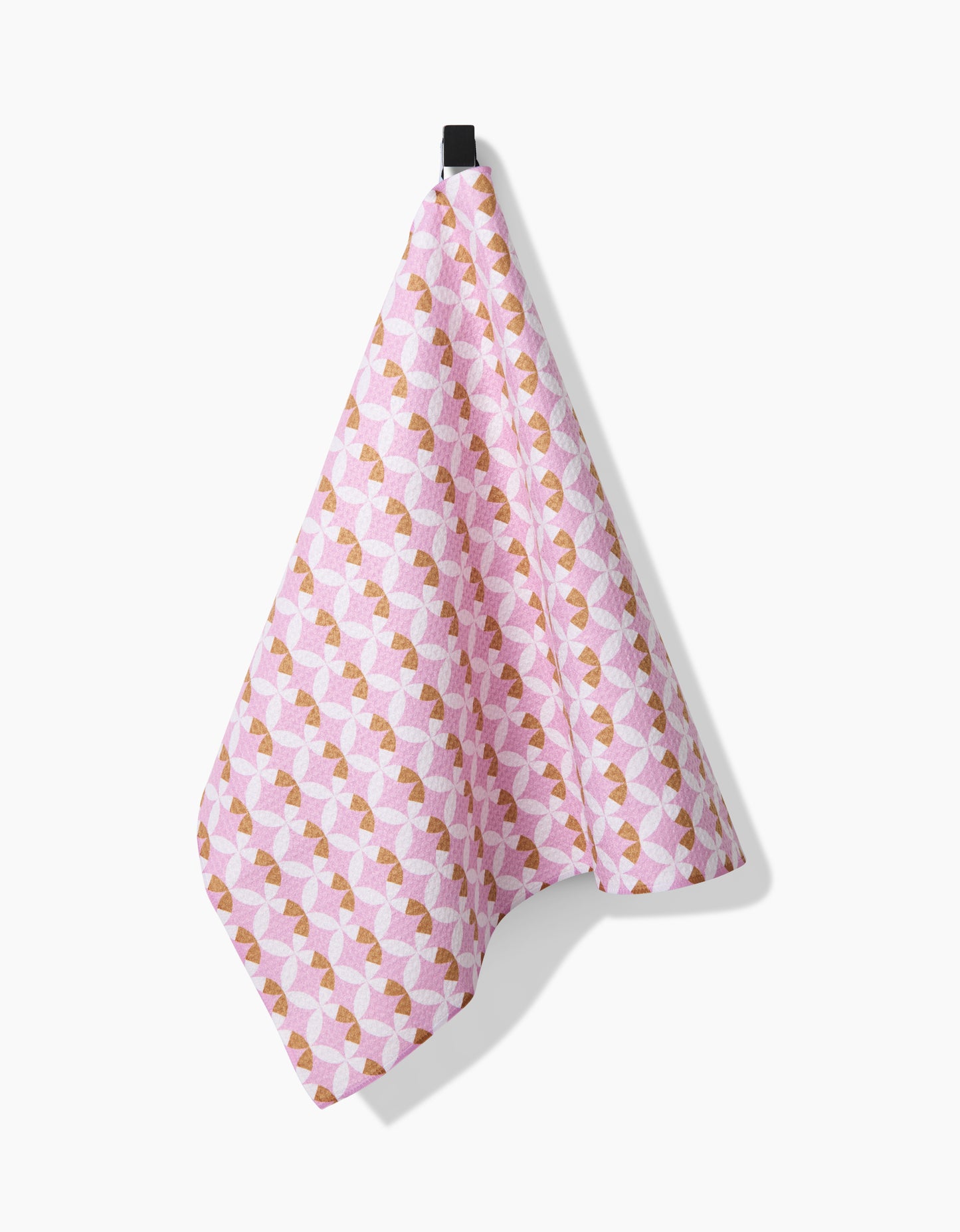 Geometry Monogram Tile Tea Towel
