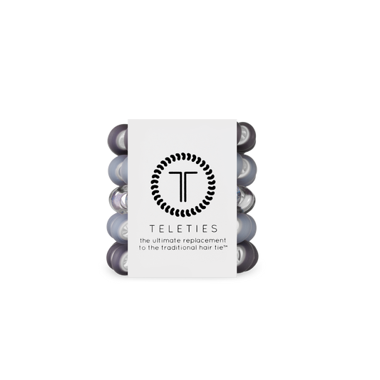 Teleties Spiral Hair Coils | Tiny | Midnight Rain Magic Hair Ties