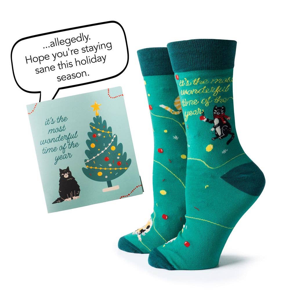 Two Left Feet Holiday Giftable Sock Cards