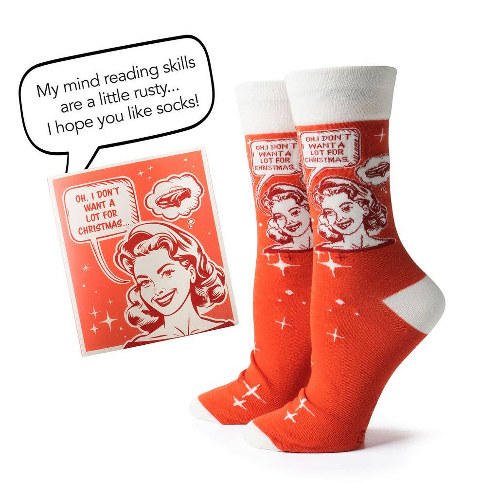 Two Left Feet Holiday Giftable Sock Cards