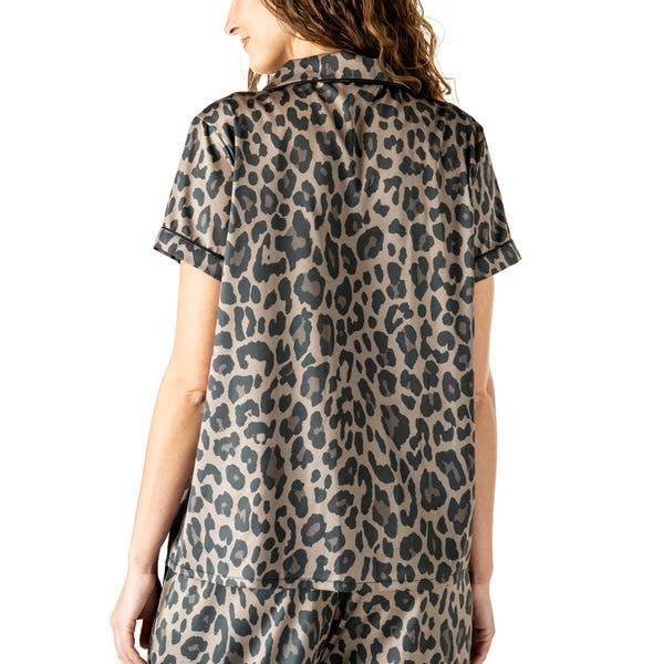 Hello Mello Satin Pajama Top