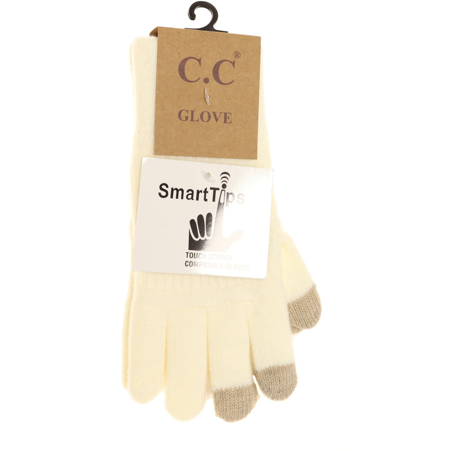 CC Beanie Classic Knit Gloves